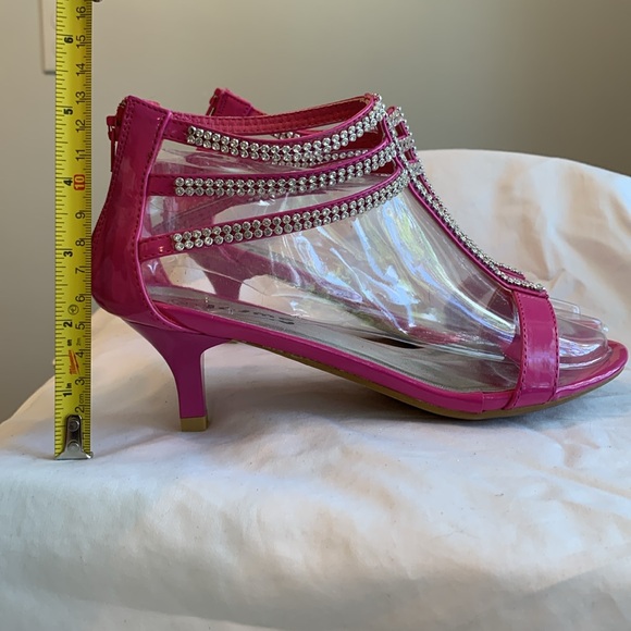 Bubblegum and bling heels - Picture 2 of 4